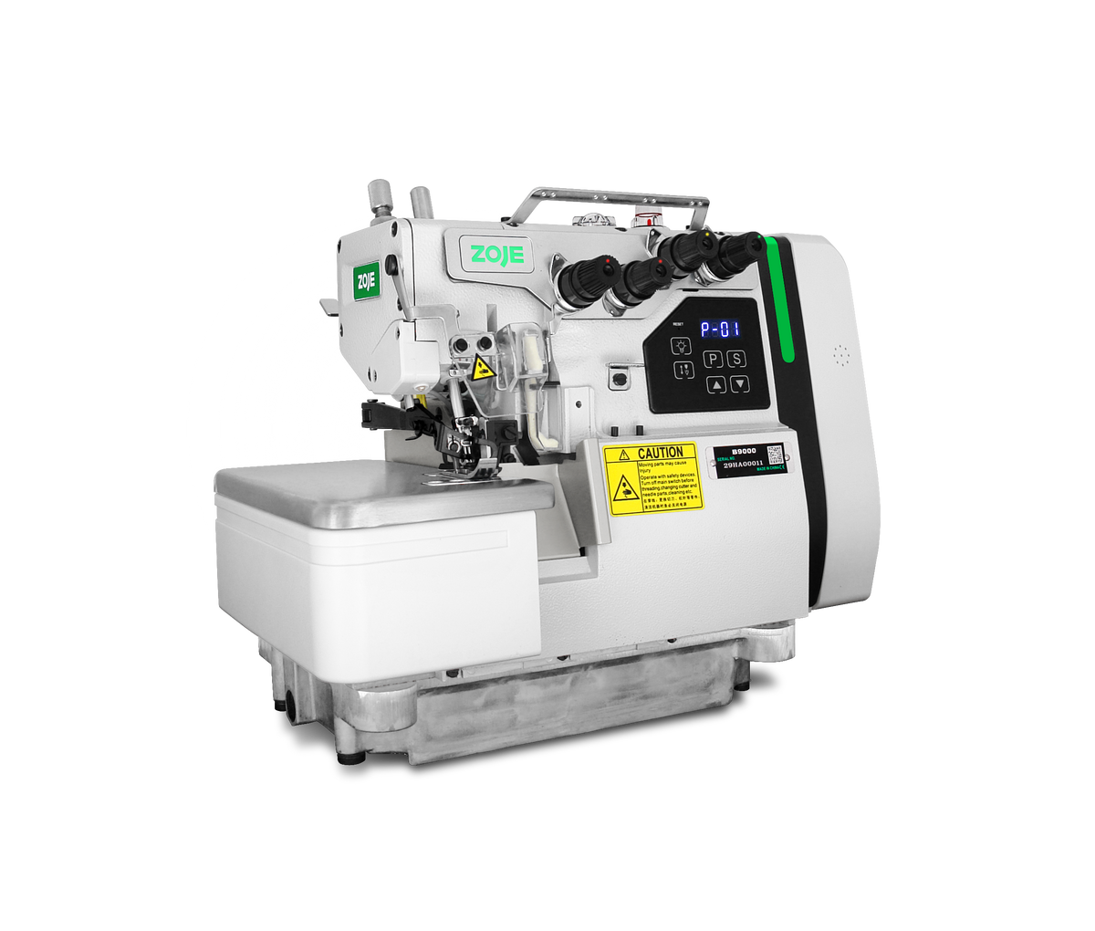 Máquina de Costura Overlock Ponto Cadeia Direct Drive Zoje - B9000-13